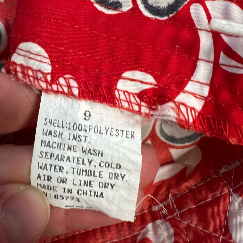 O'Neill Red Floral Board Shorts - Picture 4 of 4